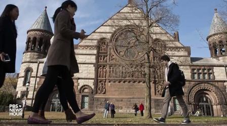 Video thumbnail: PBS NewsHour U.S. colleges divided over whether to end legacy admissions