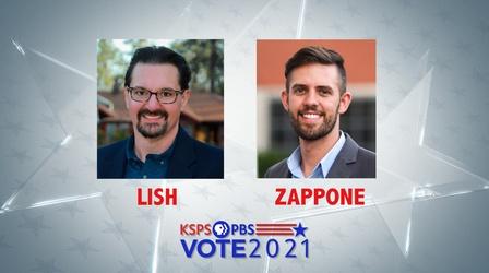Video thumbnail: KSPS Public Television 2021 City Council Debate-District 3