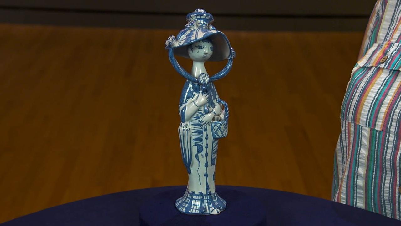 Antiques Roadshow | Appraisal: 1965 Bjorn Wiinblad 'Autumn' Figure