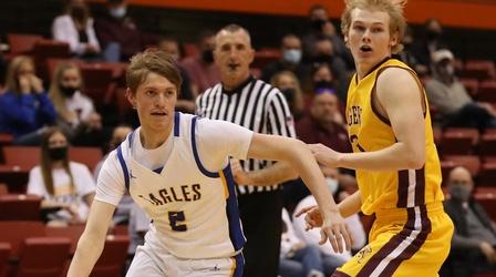 Video thumbnail: High School Activities 2021 Boys AA Basketball | Aberdeen Central vs. Harrisburg