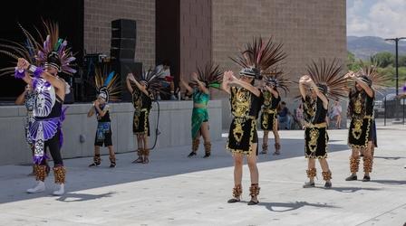 Video thumbnail: Colorado Voices Traditional Aztec dancing