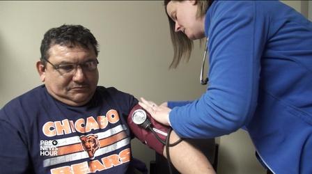 Video thumbnail: PBS NewsHour Indiana Medicaid work requirements fuel worries for the poor