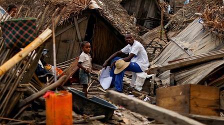 Video thumbnail: PBS NewsHour News Wrap: Cyclone leaves 60,0000 homeless in Madagascar