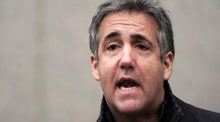 Video thumbnail: PBS NewsHour News Wrap: Michael Cohen completes prison sentence