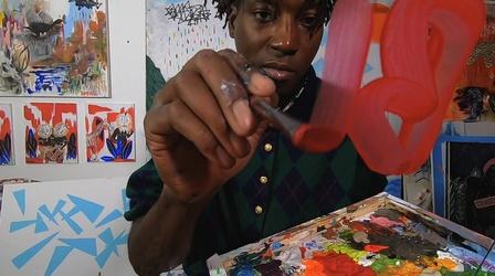 Video thumbnail: Colorado Voices Inside the mind of abstract painter Lio-Bravo Bumbakini