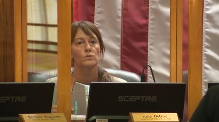 Amy DeGise at council caucus meeting amid calls to resign