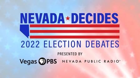 Video thumbnail: Nevada Week Nevada Decides: 2022 Election Debates