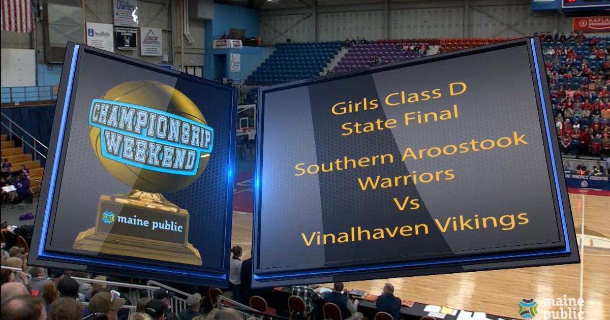 Maine High School Basketball Tournament Southern Aroostook vs