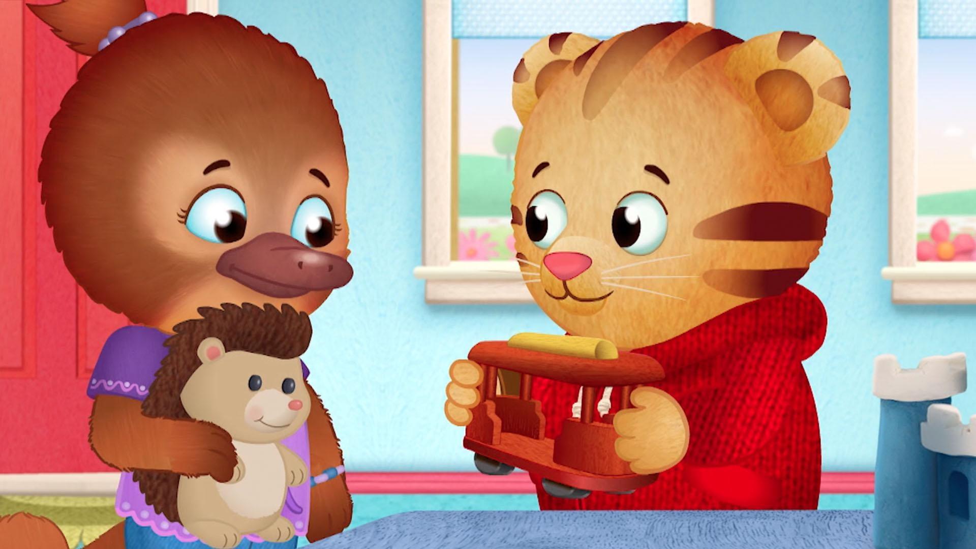 daniel tiger slippers