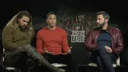 Ray Fisher, Ben Affleck & Jason Momoa for "Justice League"