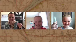 Students Anna and Abigail on Distance Learning