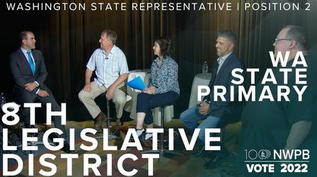 Video thumbnail: NWPB Vote 2022 WA State Rep. | 8th Legislative Dist. | Pos. 2 (Primary)
