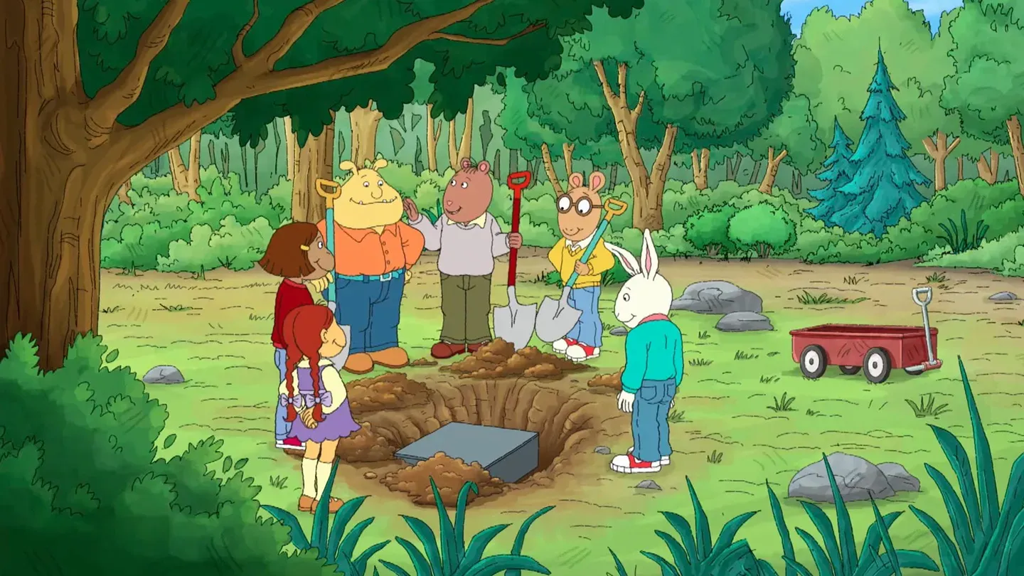 Binky's "A" Game/Brain and the Time Capsule
