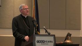 Video thumbnail: Evansville Rotary Club Regional Voices: Bishop Joseph Siegel