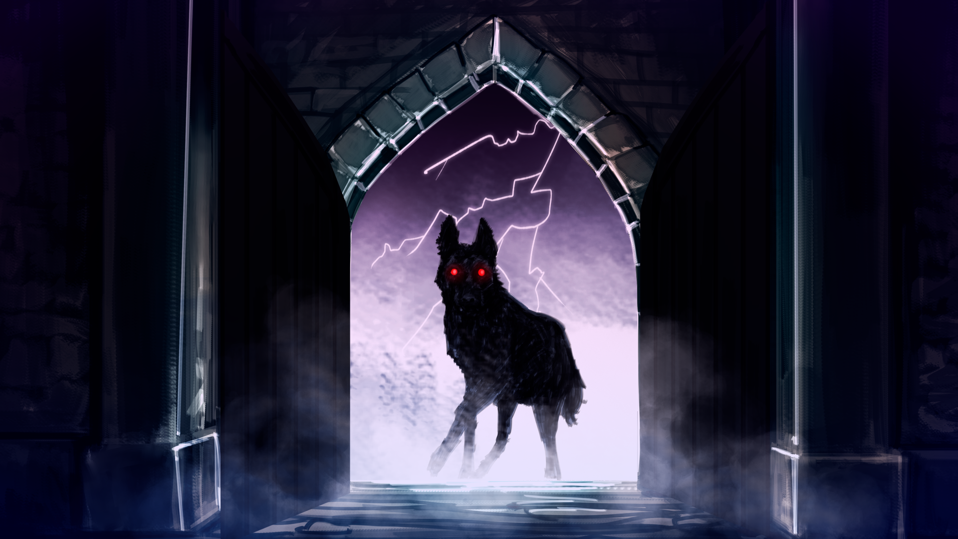Black Dogs and Demonic Hounds