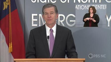 Video thumbnail: NC Emergency Management and Weather 11/30/21: Coronavirus Briefing (English)