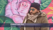 Even in Winter, Irving Park Mural ‘Mi Jardin’ Blooms Bright