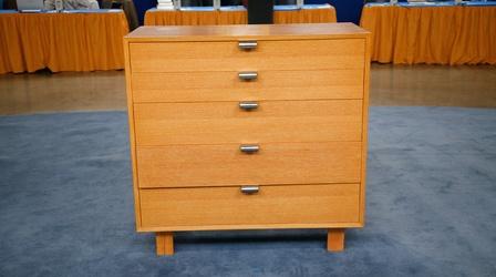 Video thumbnail: Antiques Roadshow Appraisal: George Nelson Herman Miller Chest, ca. 1955
