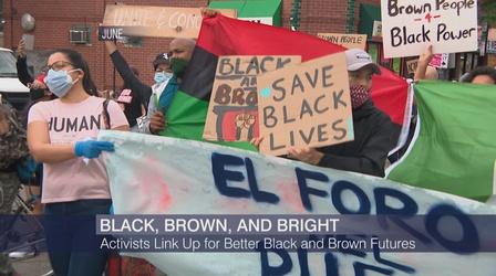 Video thumbnail: Chicago Tonight Chicago Activists Unite for Better Black and Brown Futures