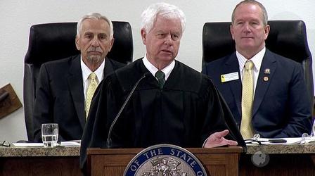 Video thumbnail: Wyoming Politics 2018 State of the Judicary