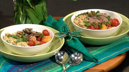 Video thumbnail: Carolina Outdoor Journal Simple Cooking: Duck Tangine with Apricots and Pistachios
