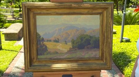 Video thumbnail: Antiques Roadshow Maurice Braun Landscape Oil, ca. 1920