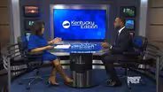 Attorney General Daniel Cameron with Renee Shaw