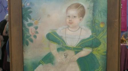 Video thumbnail: Antiques Roadshow Appraisal: American Pastel Portrait, ca. 1825