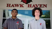 Vegas PBS Media Crew reports on the new Hawk Haven at NWCTA