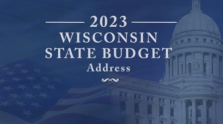 Video thumbnail: PBS Wisconsin Public Affairs Wisconsin Budget Address 2023