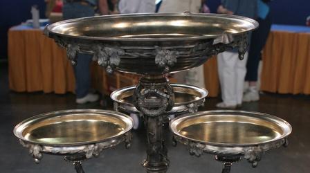 Video thumbnail: Antiques Roadshow Appraisal: 1879 Whiting Mfg. Co. Sterling Epergne