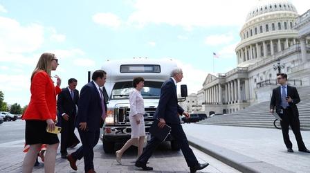 Video thumbnail: PBS NewsHour On the new infrastructure bill and fight for reconciliation