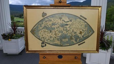 Video thumbnail: Antiques Roadshow Appraisal: 1912 Stevenson Facsimile of 1497 Genoese Map