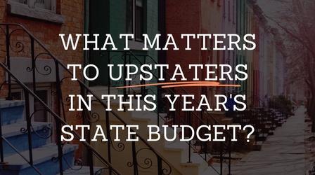 Video thumbnail: New York NOW Upstate NY's Priorities for State Budget