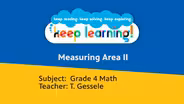 Grade 4 Math: Measuring Area II