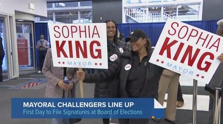 Video thumbnail: Chicago Tonight Candidate Filing Begins in Chicago Municipal Races