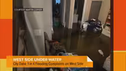 Heavy Rains Lead to Flooding on Chicago's West Side
