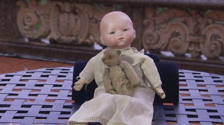 Video thumbnail: Antiques Roadshow Appraisal: AM Dream Baby Doll & Steiff Bear, ca. 1919