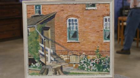 Video thumbnail: Antiques Roadshow Appraisal: 1930 Grant Wood Oil Painting