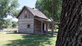 Video thumbnail: Images of the Past The 1876 Johnny Spaulding Cabin - Belle Fourche