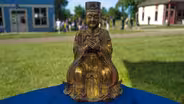 Appraisal: Chinese Gilt Bronze Daoist Figure, ca. 1635