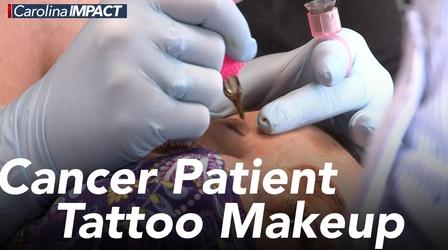 Video thumbnail: Carolina Impact Shawna Moore: Cancer Patient Tattoo Makeup