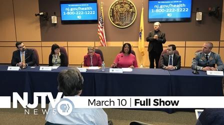 March 10, 2020: NJTV News with Mary Alice Williams
