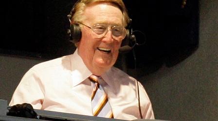 Video thumbnail: PBS NewsHour Remembering the legendary sports broadcaster Vin Scully