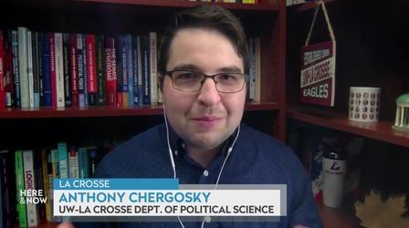 Video thumbnail: Here and Now Anthony Chergosky on Pfaff, Van Orden and the 3rd District