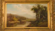 Appraisal: William Hart Landscape Oil, ca. 1860