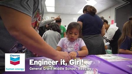 Video thumbnail: Valley PBS Community byYou Valley PBS Engineer it, Girl! Workshop in Reedley