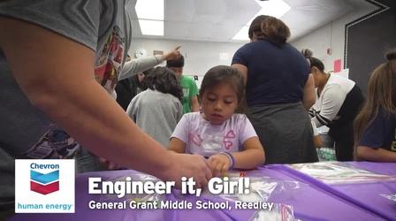 Video thumbnail: Valley PBS Community byYou Valley PBS Engineer it, Girl! Workshop in Reedley