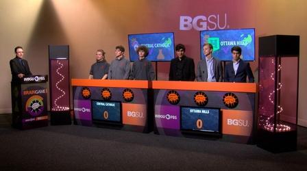 Video thumbnail: BGSU Brain Game Ottawa Hills vs Central Catholic