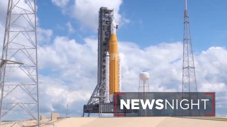 Video thumbnail: NewsNight NASA takes another step towards a return to the Moon